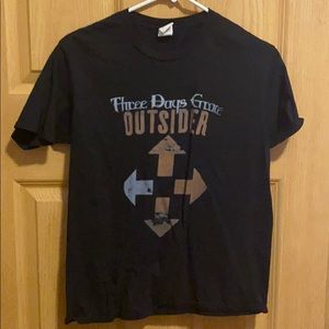 Three Days Grace - Outsider Album T-Shirt